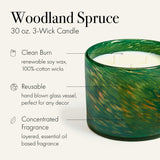 Vela LAFCO New York con aroma a bosque invernal para un ambiente cálido.