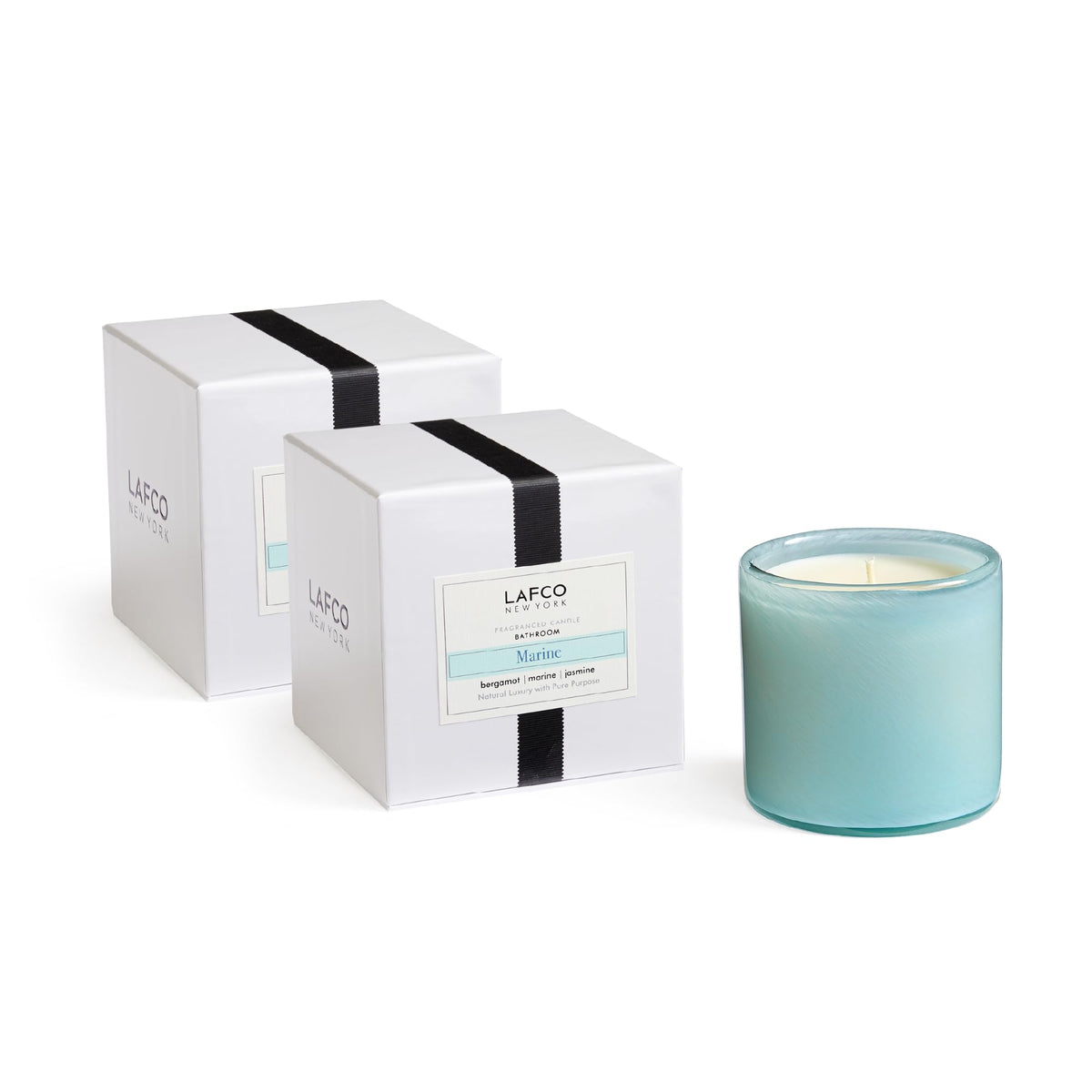Vela Marino Firma de LAFCO New York en empaque premium y aromas duraderos.