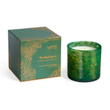 Vaso soplado a mano de la vela LAFCO New York para decoración elegante.