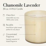 Vaso de vidrio soplado de LAFCO New York, detalle artesanal.