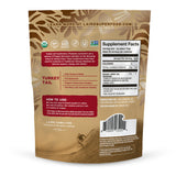 Laird Superfood polvo hongo cola de pavo disuelto en bebida, perfecta para café o batidos.
