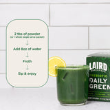 Laird Superfood Vitaminas Calcio C D K y B12, nutrientes clave