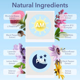 Parche de aplicación tópica de Laki Naturals libera ingredientes gradualmente durante el día.