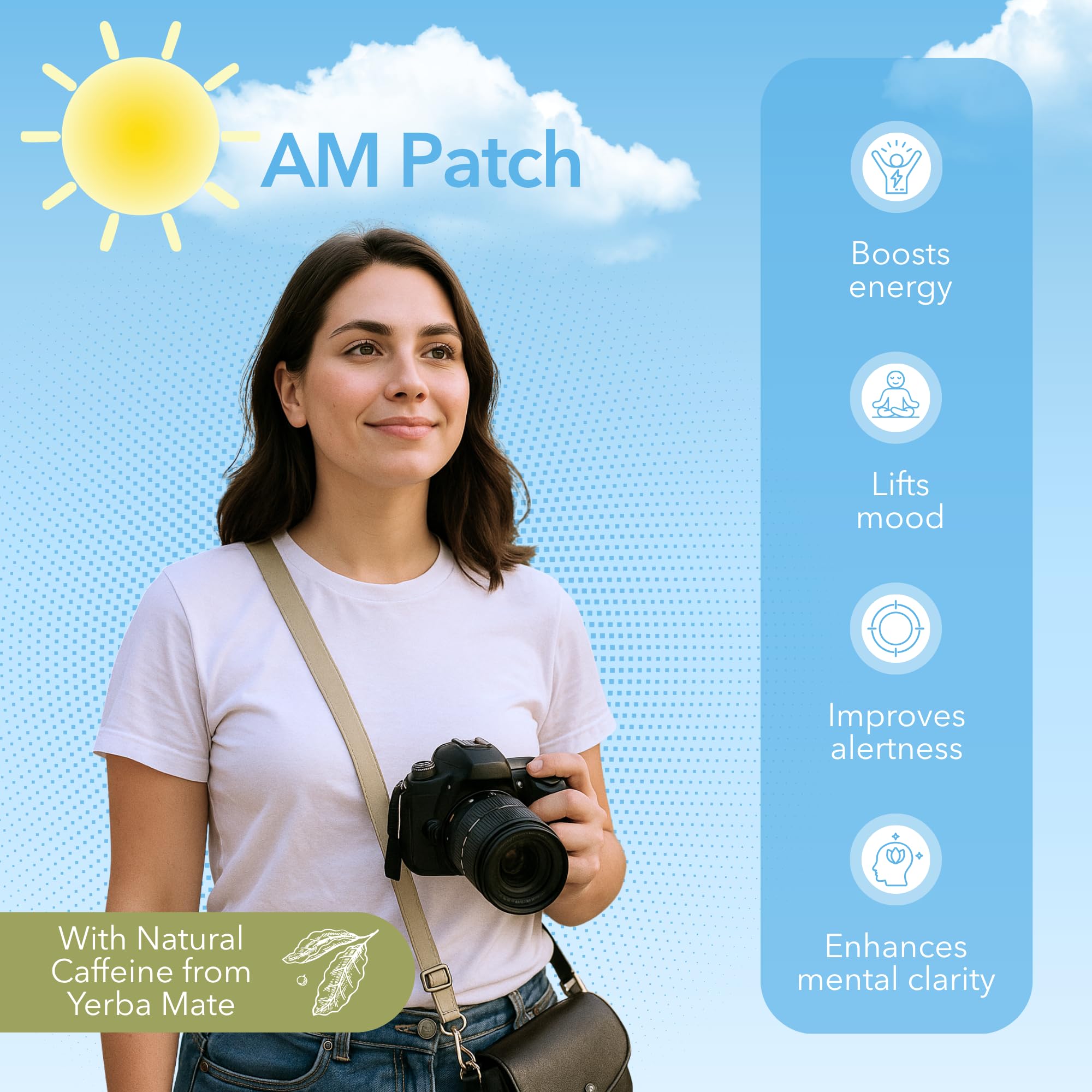 Parche PM de Laki Naturals promueve relajación nocturna para dormir mejor en destinos.