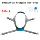 Incluye 2 cabezales y 4 clips para CPAP.
