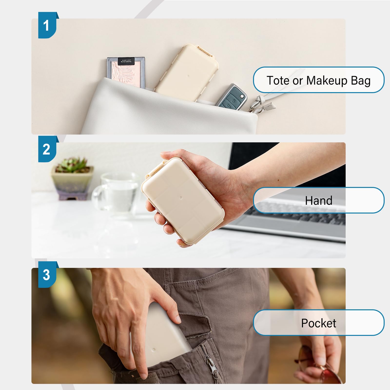 LANDNEOO Diseño plegable y compacto para llevar.