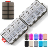 Landneoo-organizador-pastillas-semanal-plegable: ideal para planificar tomas diarias.