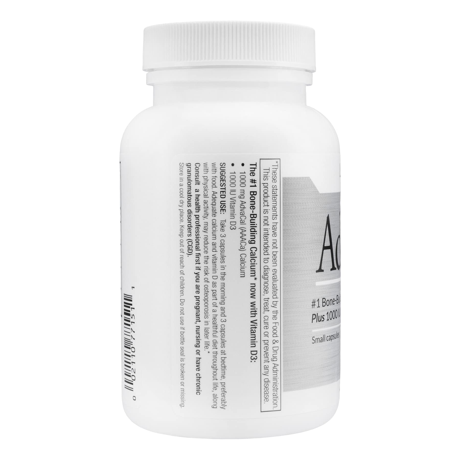 Lane Innovative AdvaCAL dosis diaria de 1000 mg.