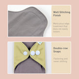 Langsprit alas con broches para fijar las almohadillas y evitar deslizamientos.
