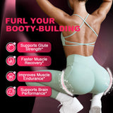 LanranBee Creatina para mujeres, gominolas de fresa para sabor y rendimiento.