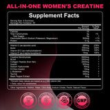 LanranBee Creatina para mujeres, sin azúcar y libre de gluten.
