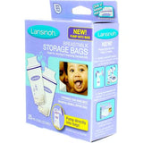 Uso doméstico sencillo de bolsas Lansinoh para leche.
