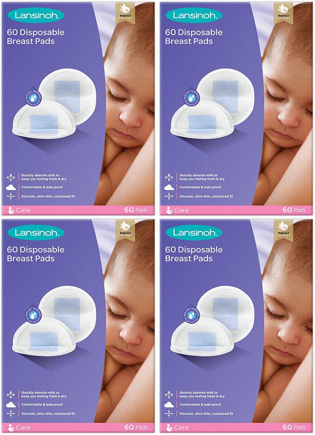 Lansinoh Stay Dry: empaque visible para mayor discreción y comodidad diaria.