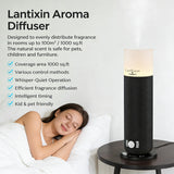Lantixin difusor cubre más de 93 m², ideal para espacios grandes.