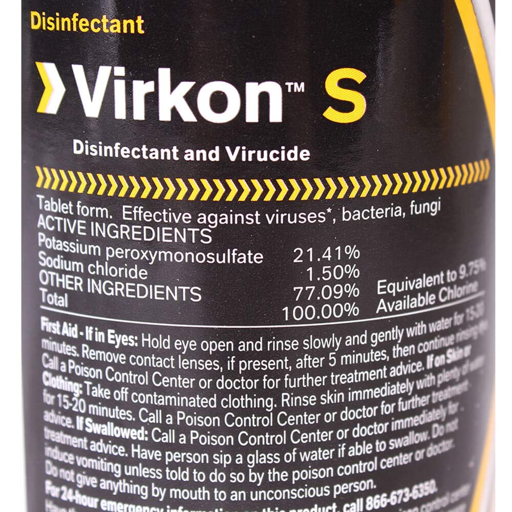 Lanxess Virkon S para ganadería, desinfección de superficies en establos
