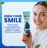Larineco: xilitol para equilibrio bucal y sabor agradable.