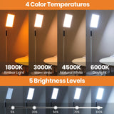 LASTAR lámpara terapia panel 180° ajustable para lectura cómoda.