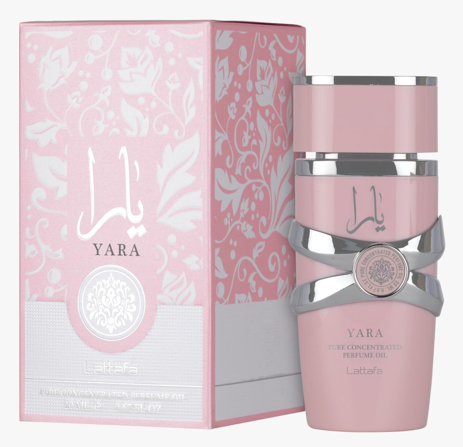 Lattafa Yara empaque elegante, botella sofisticada para regalo