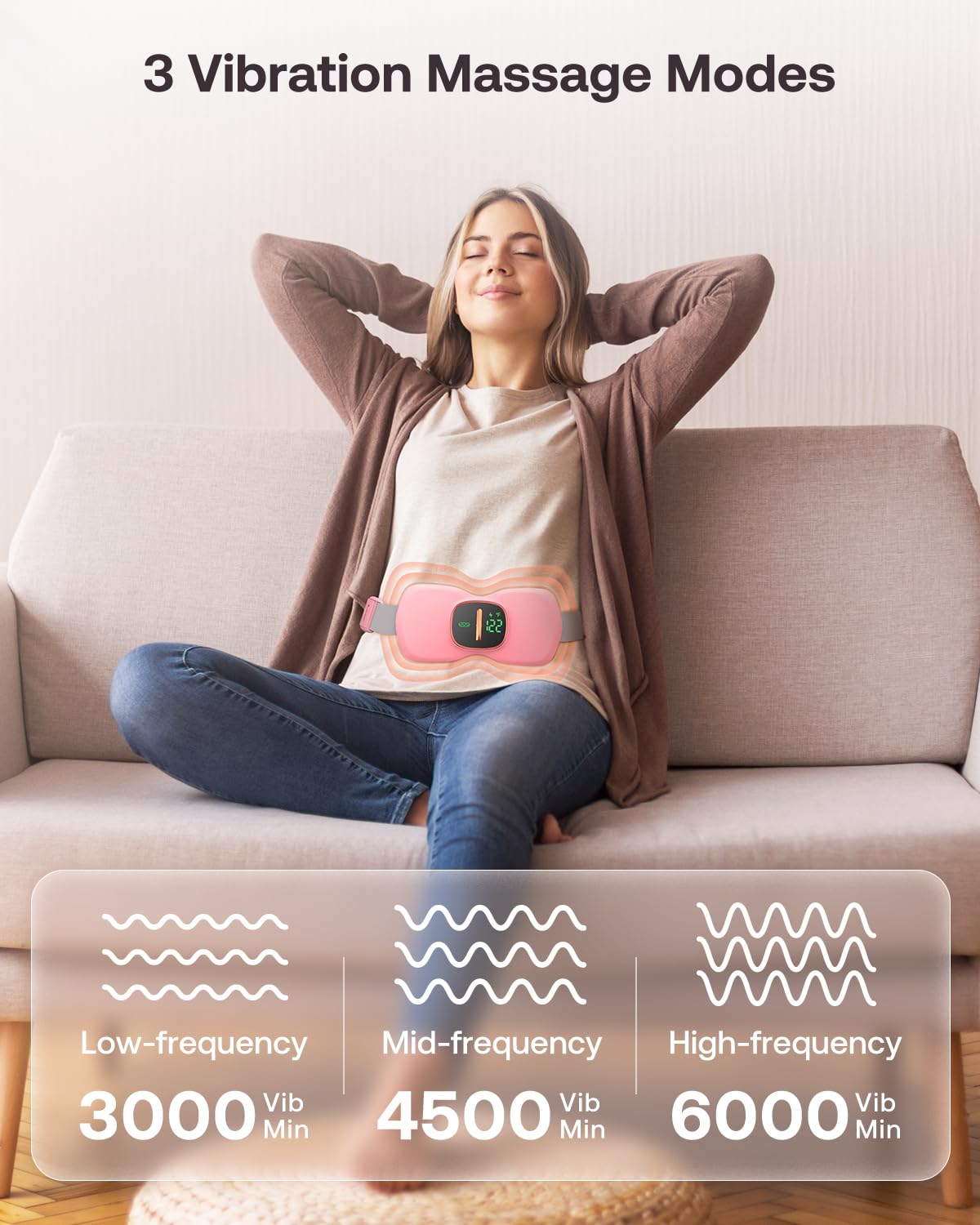 Latumab muestra pantalla de indicadores claros para control fácil.