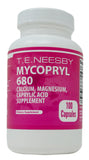 LAURALS Neesby Mycopryl 680 cápsulas en botella, apoyo diario para el bienestar general.