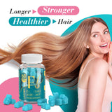 Lazpowfi Biotin Gummies: soporte para caída del cabello y densidad percibida.