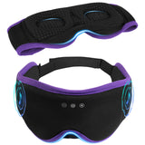 LC-dolida antifaz con auriculares integrados, cómodo para dormir durante viajes.