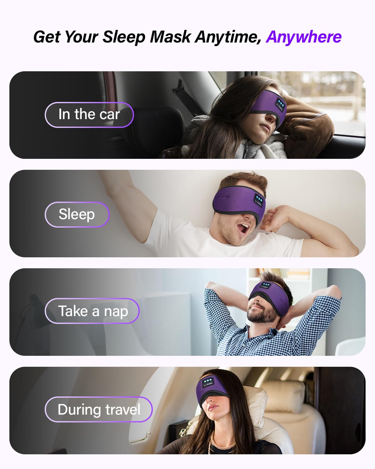 LC-dolida auriculares para dormir: regalo práctico para seres queridos.