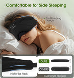LC-dolida auriculares integrados para dormir con Bluetooth 5.4 y conexión estable.