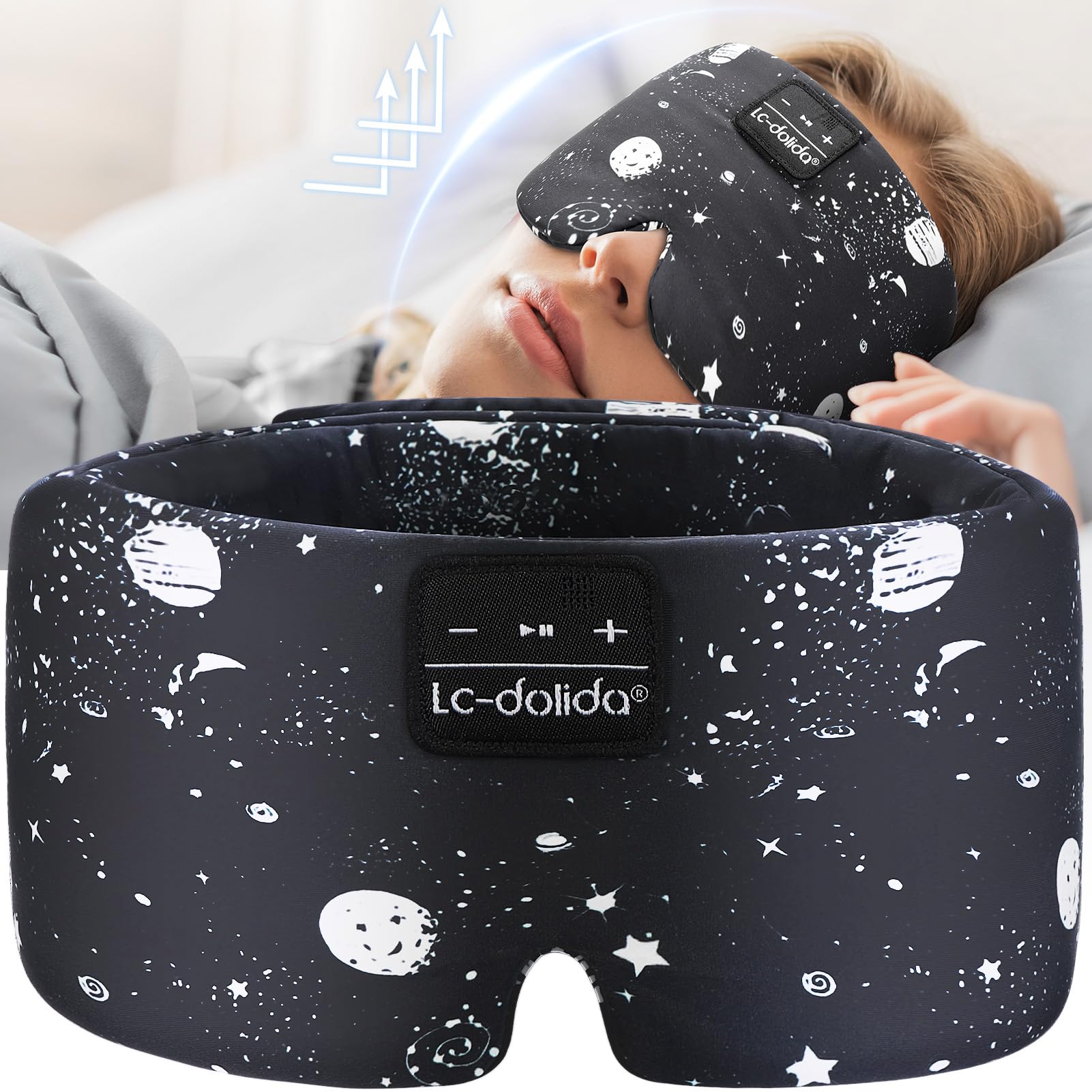 LC-dolida banda de Velcro de 3-8 pulgadas para un ajuste estable.