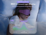 LC-dolida diseño 3D contorno sin presión para ojos cómodos al dormir