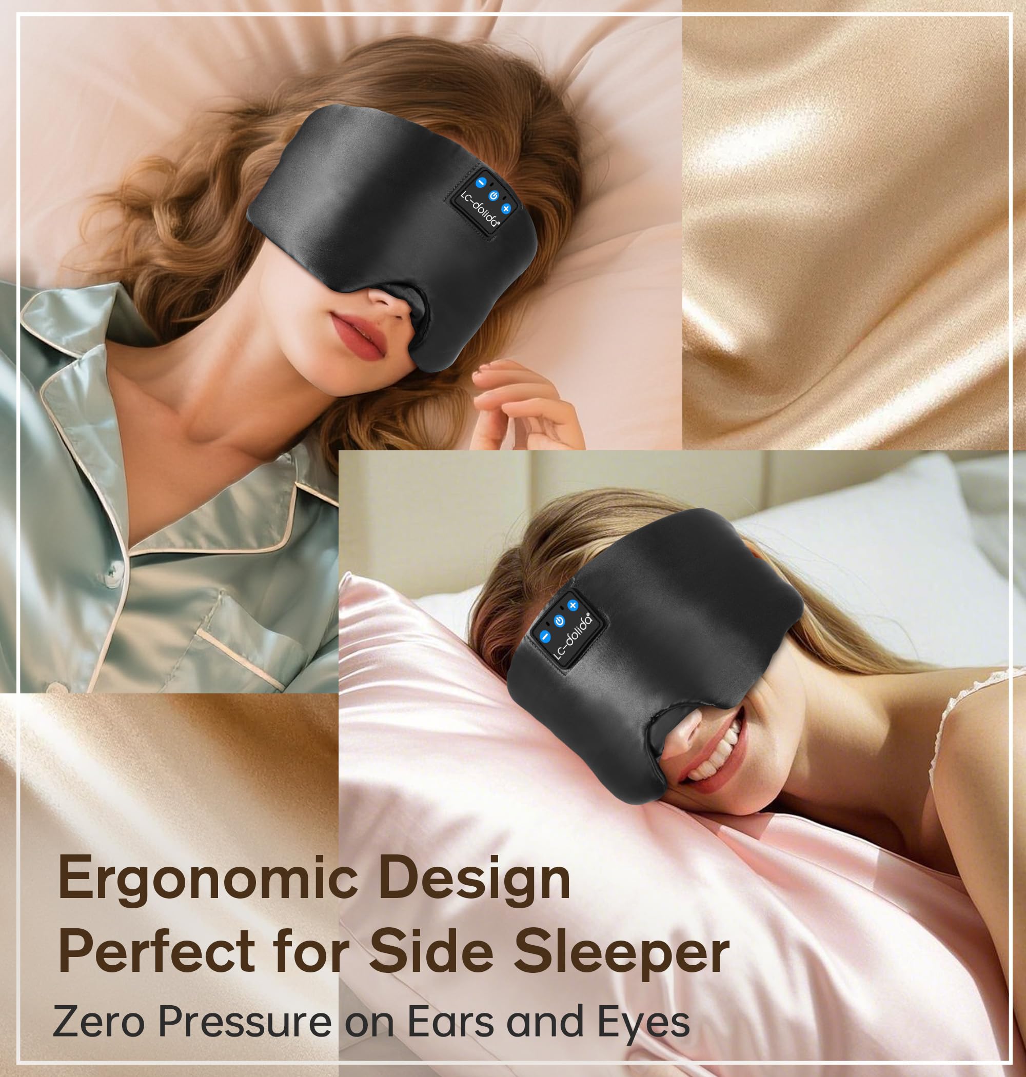Diseño ergonómico LC-dolida: cobertura amplia sin presión.
