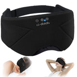 LC-dolida mascarilla-dormir con auriculares ofrece oscuridad total y sonido claro para dormir.