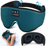 LC-dolida máscara-dormir con auriculares, vista frontal para dormir sin distracciones.