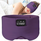 LC-dolida máscara para dormir con auriculares, comodidad y silencio para llamadas.