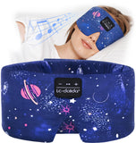 LC-dolida mascarilla de sueño bloquea la luz al 100% para descansar mejor