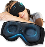 LC-dolida máscara sueño con auriculares para dormir con música relajante