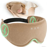 LC-dolida mascarilla de sueño con auriculares inalámbricos para dormir sin presión en los ojos