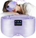 LC-dolida mascarilla de seda lujo para dormir cómodo