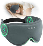 LC-dolida mascarilla de sueño con auriculares Bluetooth 5.4 para dormir con música sin cables.