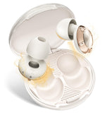 Tapones LC-dolida ajustables en uso para enfoque silencioso.