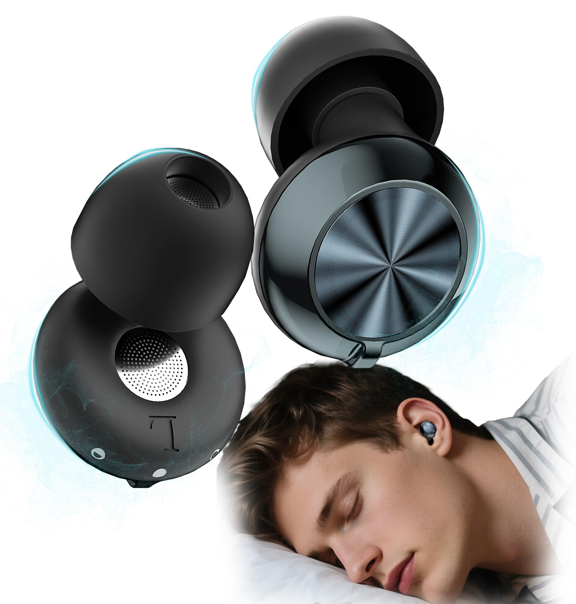 LC-dolida tapones-auriculares con 3 modos para dormir y descansar mejor