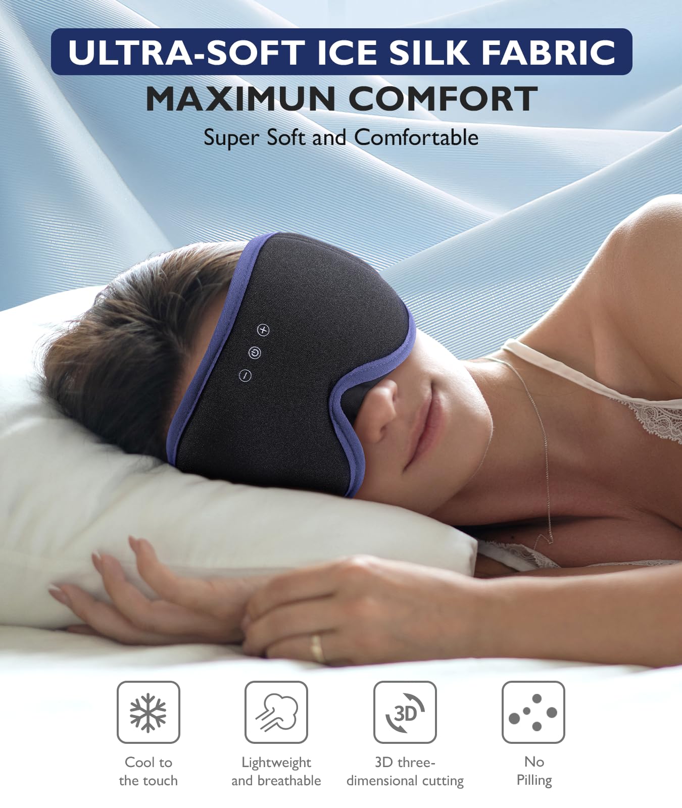 LC-dolida tejido ice silk suave para noches frescas