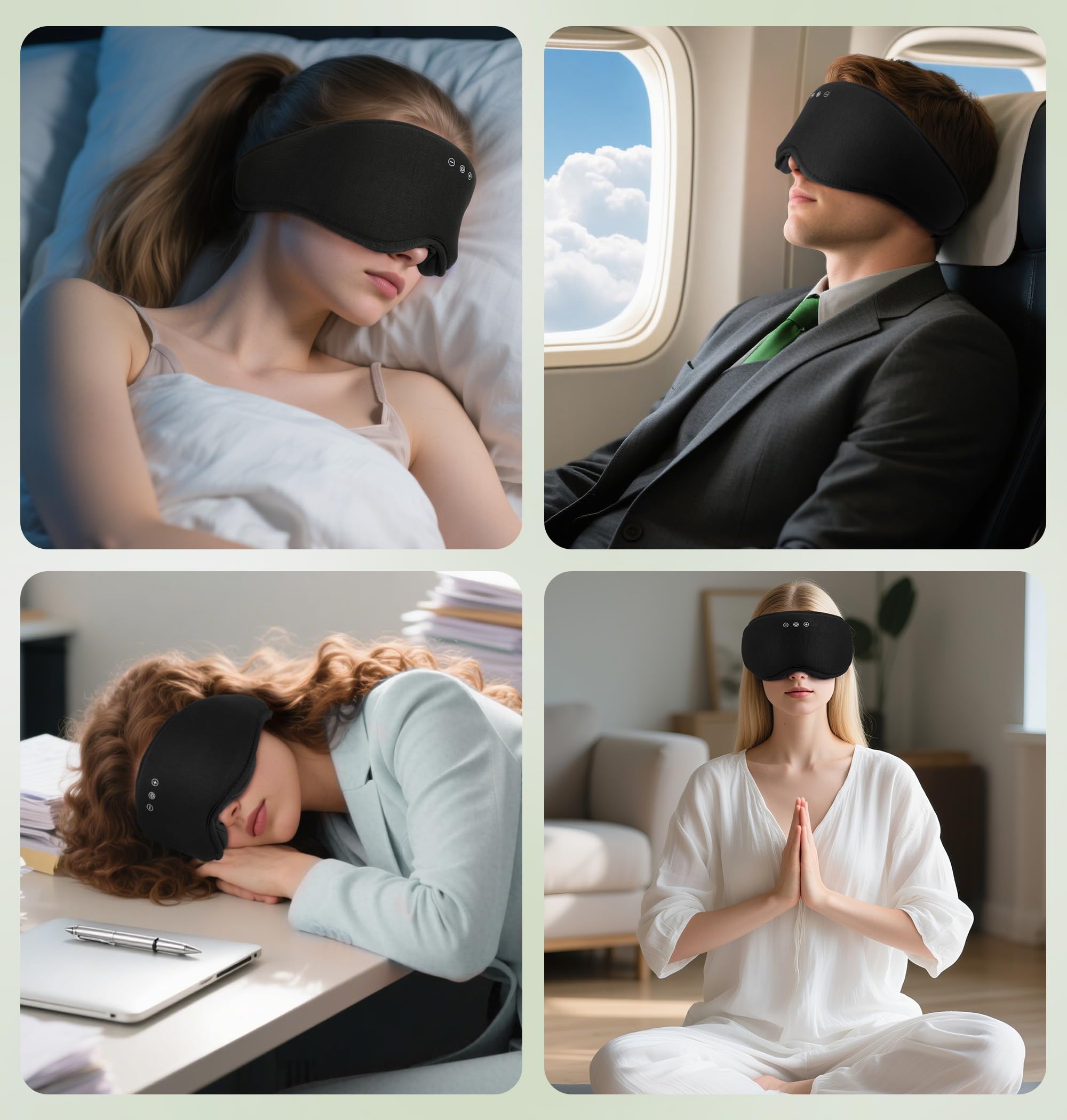 LC-dolida ideal para viajes con bloqueo de luz.