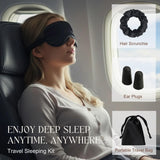 LCBD antifaz satinado crea un ambiente oscuro para dormir más rápido.