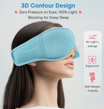 LC-dolida diseño 3D contorno ojos sin presión para dormir mejor