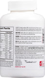 LEADER Prenatal Multivitamin etiqueta de ingredientes que destaca calcio, hierro y ácido fólico