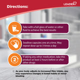 Leader psyllium usado en alimentos o bebidas para fibra diaria.