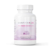 Frasco de Confitrol24 de Leading Edge Health con cápsulas para apoyo diario del control urinario.