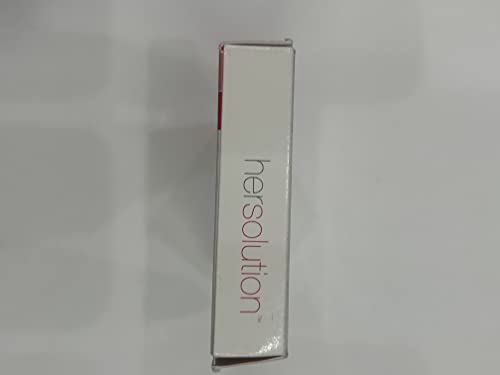 Leading Edge Health Hersolution, dosis diaria sugerida, imagen que transmite rutina simple.