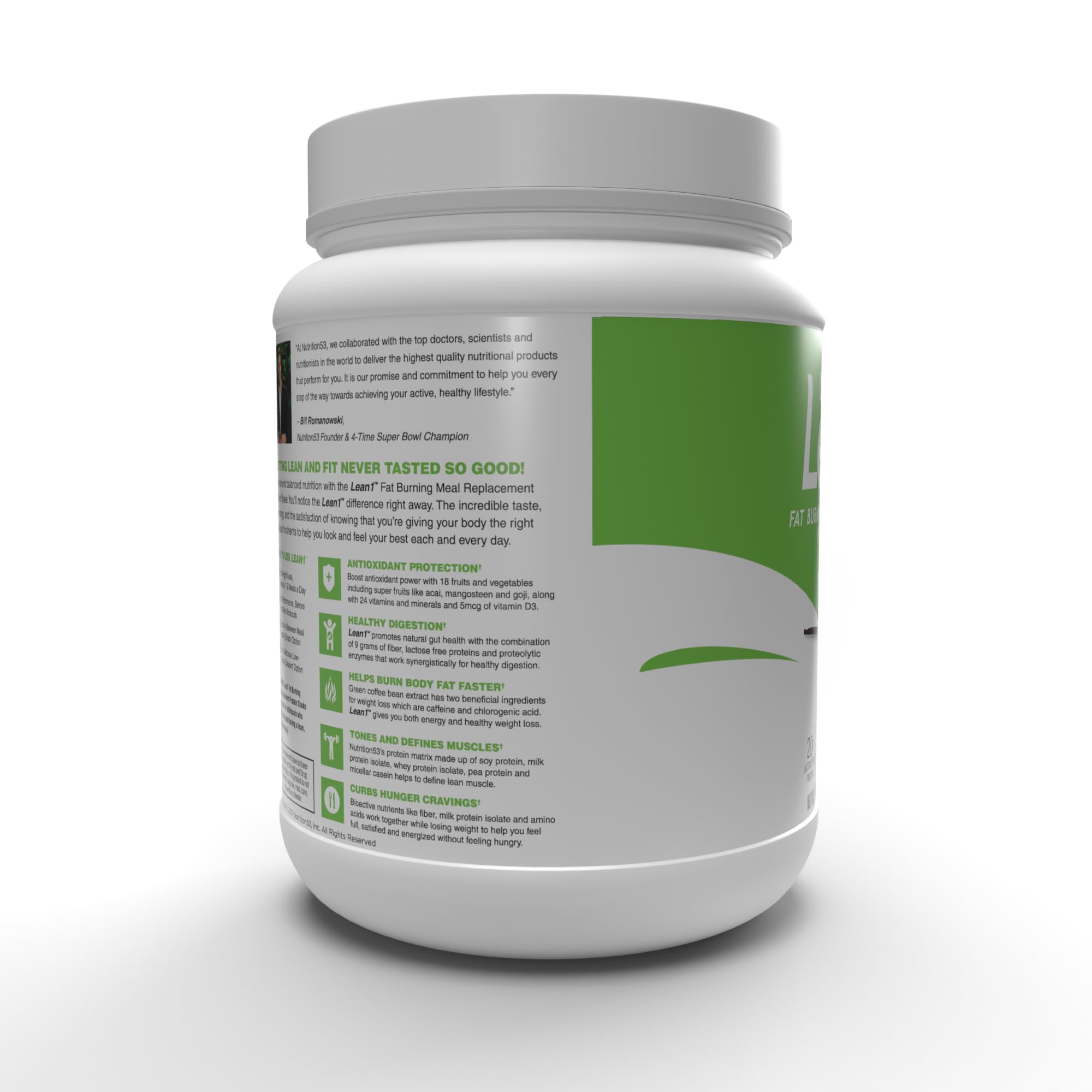 Lean1 Nutrition53 uso previo o posterior al entrenamiento con energía